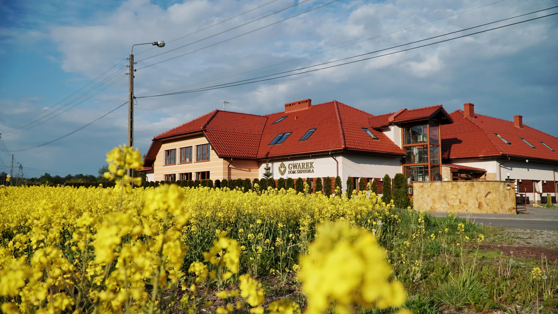 Dom Spokojnej Starości GWAREK zlokalizowany w okolicach Katowic.